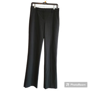 theory Black Straight Leg Slacks Size 4